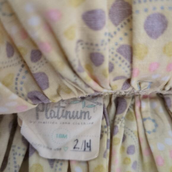 Platinum Matilda Jane dress/top girls toddler little kids size 2 number 2/14 - Picture 6 of 12